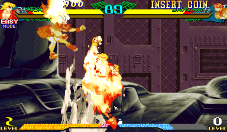 Marvel Super Heroes Vs. Street Fighter (Brazil 970625) Screenthot 2